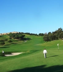 Wide open fairways at Almenara Golf Sotogrande