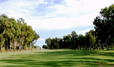 14th fairway at Atalaya Golf Marbella