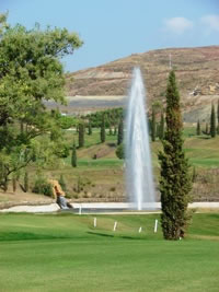 Los Flamingos Golf Club Marbella - View of the hotel from the 15th fairway